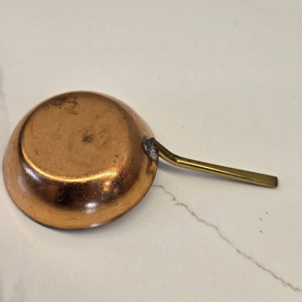 Copper Saute‎ Pan - Small - Vintage 1